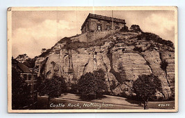 Castello Rock Nottingham Gran Bretagna Cartolina - $69.03