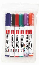 Cello Whitemate Whiteboard Markers | Assorted Ink Colours - (Pack of 6) - £11.86 GBP
