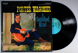 Porter Wagoner - A Satisfied Mind (1963) Vinyl LP •PLAY-GRADED• Company&#39;... - $9.61