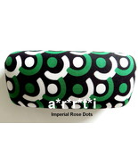 Vera Bradley Hard Clamshell Eyeglass Sunglass Case Imperial Rose Dots NWOT - $43.76 CAD