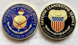 2 Defense Intelligence Agency (DIA) &amp; Defense Clandestine Service Challenge Coin - £23.71 GBP