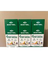 Lot of 3 Biosteel Superfood Sport Greens Packets 12 Packets Pineapple Co... - $635.45 MXN