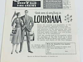 1954 Louisiana Mardi Gras S.S. Delta Queen print ads Stickley Mid Century Chair - £8.42 GBP
