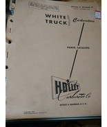 White Truck Carburetors Parts Catalog Holley Section II, Division H 1952 - $12.28 CAD