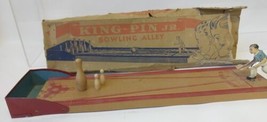 King Pin Jr. Bowling Alley Toy. Baldwin Manufacturing Brooklyn NY - £155.87 GBP