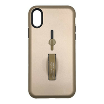 Diverse Metal Kickstand Case Cover for iPhone XR 6.1&quot; ROSE GOLD - £6.01 GBP