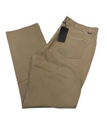 Five Four Pants Mens 38 Beige Khaki Russel Rlx Straight Leg Chino Casual... - $48.06 CAD