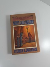 white Gold Wielder By Stephen R. Donaldson 1983 hardback dust cover - $4.95