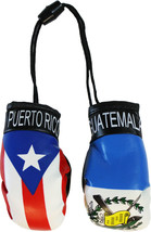 Puerto Rico and Guatemala Mini Boxing Gloves - £4.65 GBP