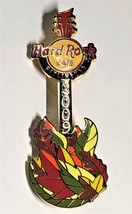 Hard Rock Cafe Gatlinburg 2009 Fall Leaves Guitar Pin - $6.95