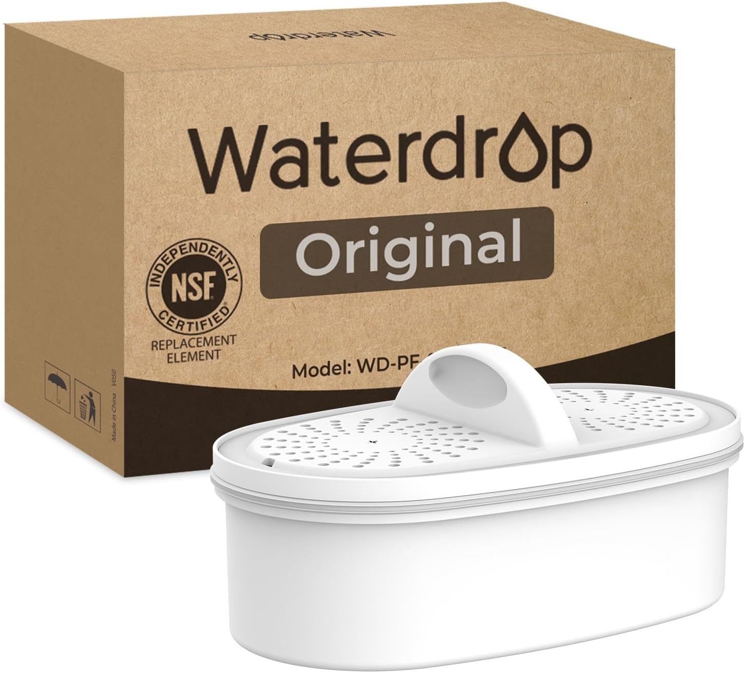 [Original] Waterdrop Wd-Pf-01A Plus Nsf Certified Replacement Filters, 1... - $31.99