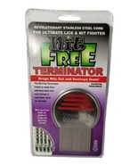 Nit Free Brand Terminator Comb Head Lice Stainless Steel Uni-Sex Essenti... - €6,82 EUR