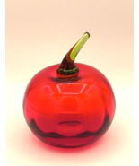 Vintage ~ Art Glass Hand Blown Cherry (fruit) - $33.89 CAD