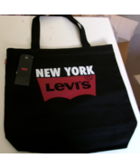 Levi&#39;s®  black Canvas Tote bag New With tags with Levi® tag &quot;levi New York&quot; - $472.88 MXN