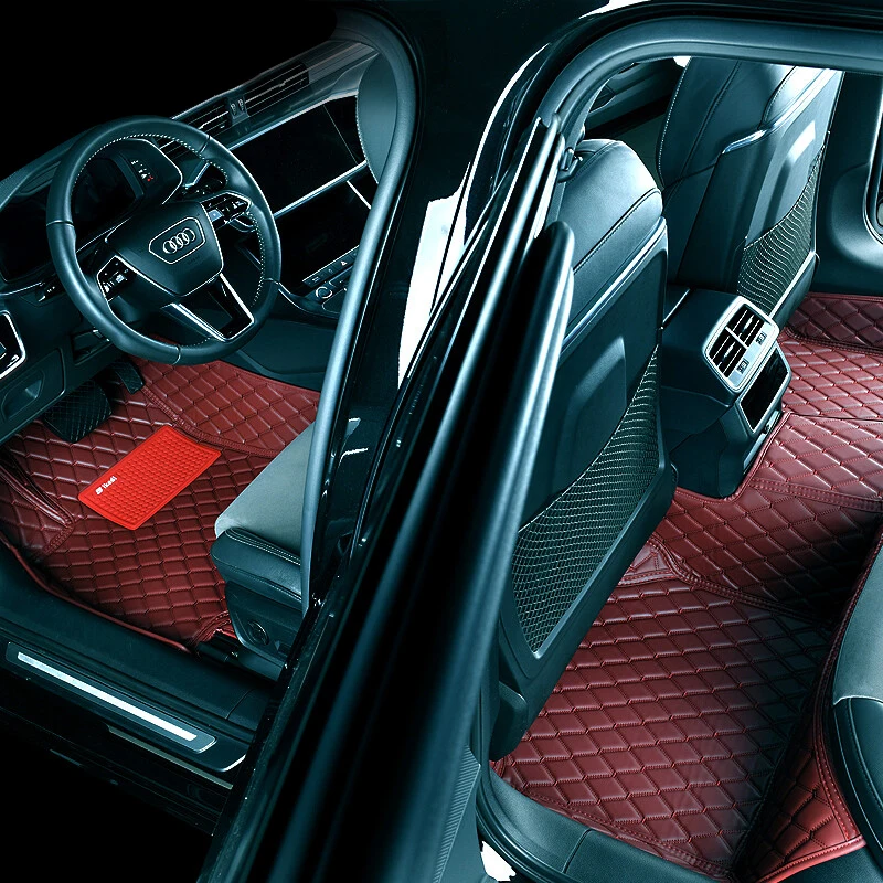 Luxury Leather Car Floor Mats For Toyota Etios Liva Cross 2010 DropShipping - £84.14 GBP