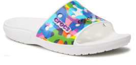 Crocs Classic Slides Bubble Block Comfort Sandals Adult Unisex Slip-On 207408 - £43.06 GBP