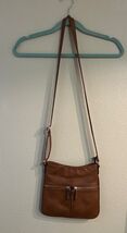 Ladies brown crossover bag/ handbag - $9.90