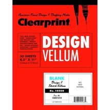 Clearprint Design Vellum Pad - Letter - $29.99