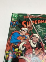 VINTAGE DC COMICS THE ADVENTURES of SUPERMAN #487 FEB 1992 COMIC BOOK KG - $221.67 MXN