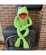 Vintage Applause KERMIT Poseable Plush Muppets 34&quot; Full Body Stuffed Animal - £86.24 GBP