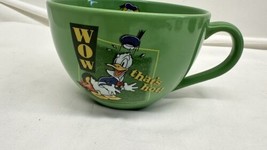 Disney Store Donald Duck 16 oz Soup Wide Mouth Mugs Collectibles—Wow That’s Hot - £15.51 GBP