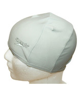 Gray Silver Speedo Lycra Swim Cap - Stretch + UV Sun Protection - Adult ... - £9.40 GBP