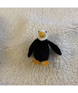 Retired 1996 Ty Beanie Baby Babies Baldy The Eagle birthday 2/17/96 - $8.23