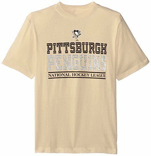 NWT NHL Pittsburgh Penguins Youth Large (14/16) Short Sleeve Tee Shirt - $12.82