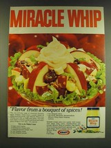 1966 Kraft Miracle Whip Ad - Date-at-the-Waldorf Salad recipe - $18.49