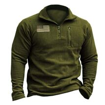 Beotyshow Men's Military Tactical Fleece Jacket Quarter Zip Size XXL - $143.17 MXN Beotyshow Men's Military Tactical Fleece Jacket Quarter Zip Size XXL - $143.17 MXN