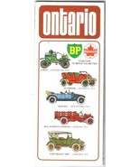 Ontario Roadmap 1973 Supertest BP British Petroleum Old Cars - £9.93 GBP