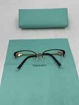 Tiffany &amp; Co. Eyeglass Frames NO LENS TF1141 Wire Bottom Includes Case and Cloth - £73.71 GBP