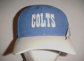 Indianapolis Colts Logo NFL AFC South Adult Unisex Blue White Cap One Si... - £32.77 GBP