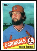 St Louis Cardinals Bruce Sutter 1985 Topps Baseball Card #370 nr mt   HOF - £0.37 GBP