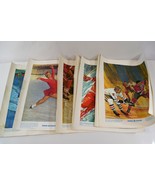 Prudential Great Moments in Canadian Sport Art Prints 1970s Complete Set... - £76.52 GBP