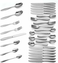 Reed &amp; Barton Anniston 74 Piece Flatware Set Service For 12 Stainless 18... - $149.00