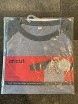 Cricut Youth T-Shirt Grey - Small - Compatible w/Infusible Ink - 2 Tone Color  - £8.68 GBP