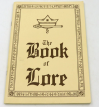Ultima Game 1980s The Book of Lore PC Manual - £13.98 GBP