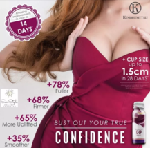 1 Box Kinohimitsu C-Up Fuller, Firmer, Uplifted &amp; Smoother Bust in 14 da... - $99.90