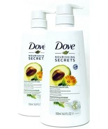 (2) Dove Nourishing Secrets Invigorating Ritual Avocado Body Lotion 16.9... - £21.89 GBP