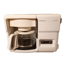 Vtg Black &amp; Decker Spacemaker Under Cabinet Coffee Maker Digital RV White READ - £67.22 GBP