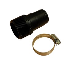 Pentair SD Sand Dollar Hose Adapter Connection Nipple 1.5&quot; Fitting &amp; Clamp - £11.16 GBP