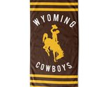 Unknown1 Wyoming Stripes Beach Towel 30x60 Brown Striped Rectangle Cotto... - $24.38