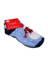 Christmas House Christmas Snowman Low Cut Socks Fits Shoes 5-9 - £7.01 GBP