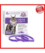Comfortable Breakaway Calming Collars for Cats - Stress and Anxiety Relief - $31.67