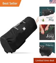 Versatile Rolling Storage Bag for 9-Foot Christmas Trees - Organize Your... - $28.49