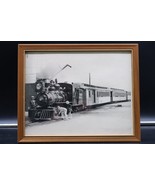 Vtg Framed Art Photo Edaville Railroad S. Carver MA &#39;68 Former Munson R.... - $49.03 CAD