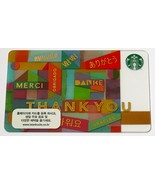 Starbucks Korea Gift Card Thank You Korean New - £6.31 GBP