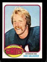 1976 Topps #296 Dave Gallagher Exmt Ny Giants *XR28876 - £2.06 GBP