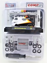 1955 FORD ECONOLINE VAN R33 DIE-CAST 1:64 SCALE MODEL KIT | WHITE/BLACK - $364.28 MXN